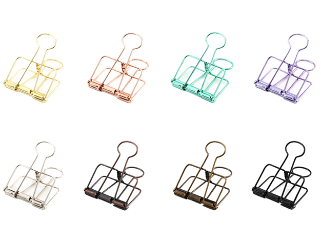 Colored Binder Clips