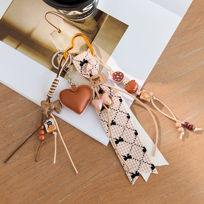 brown keychains