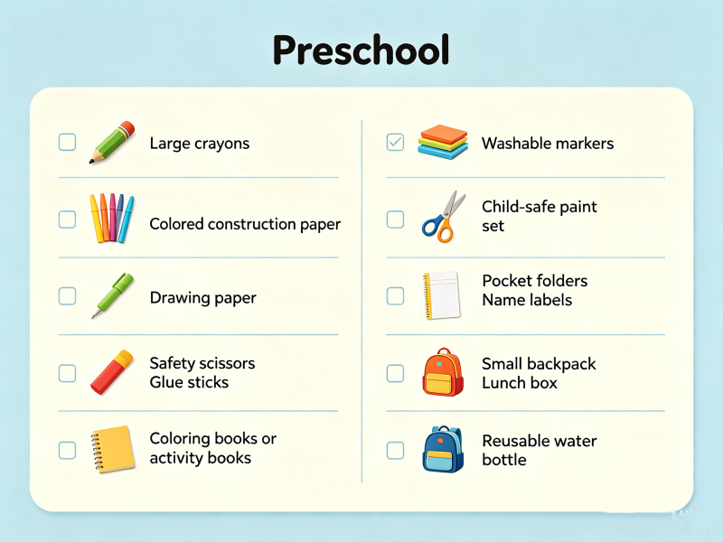 Preschool list