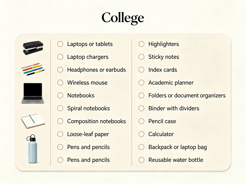 College list