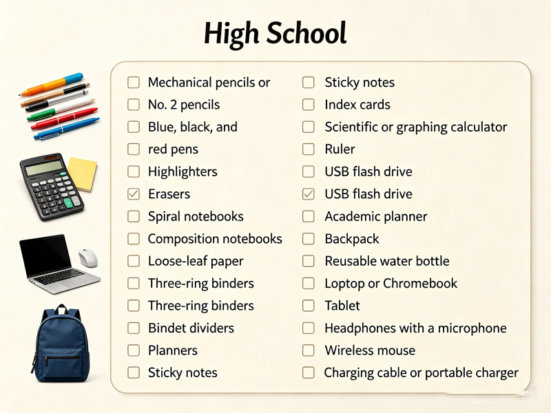 High School list