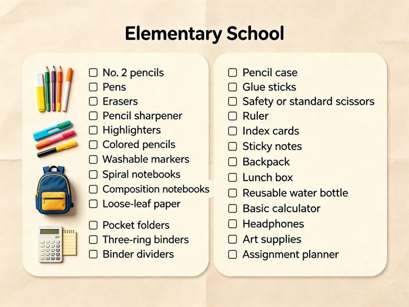 Elementary School list
