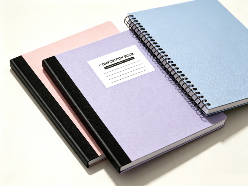 composition books vs spiral notebooks